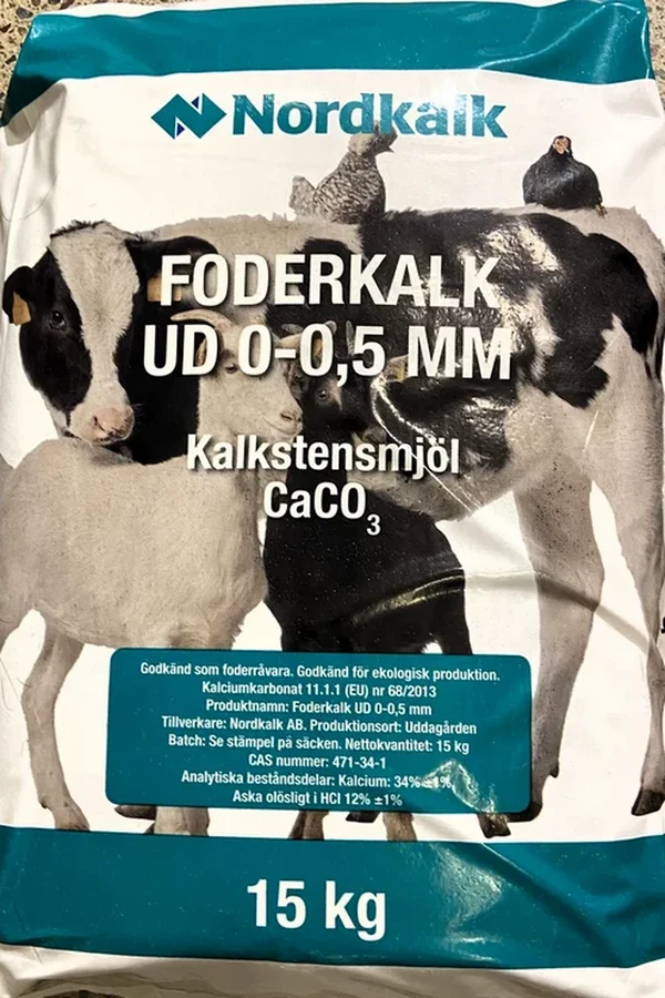 Foderkalk 15 kg – Nordkalk