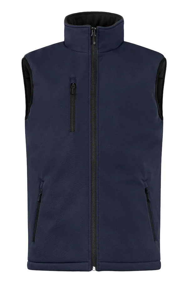 Padded Softshell Väst Herr Marin – Clique
