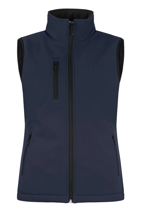 Padded Softshell Väst Dam Marin – Clique