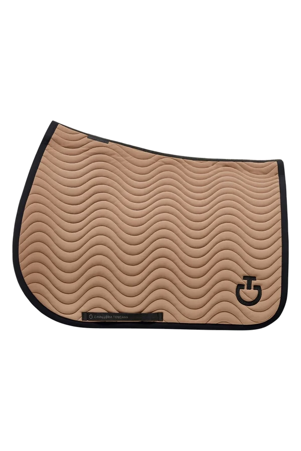 CT Quilted Wave Jersey Jumping Saddle Pad – Cavalleria Toscana