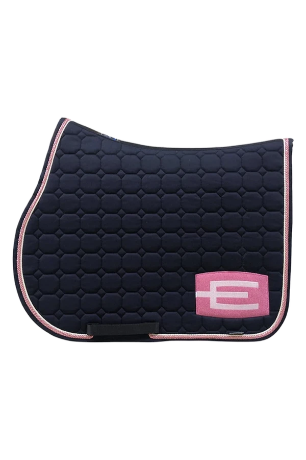 Hoppschabrak Octagon Glitterrosa E-logga – Equiline