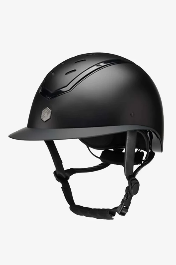 Charles Owen Kylo Matte Mips Wide Peak, Black/Shiny/Black – Charles Owen