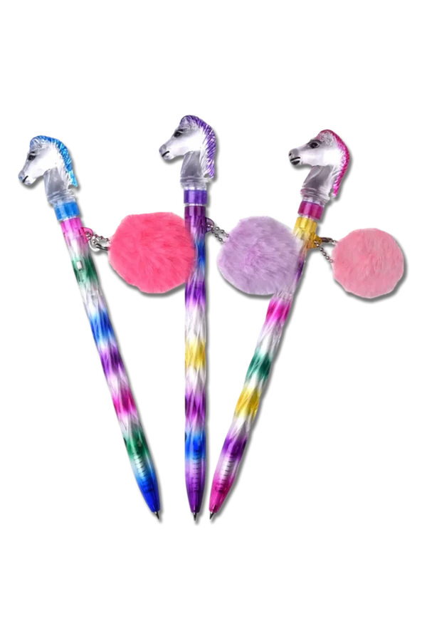 Penna Biro med pompom – Waldhausen
