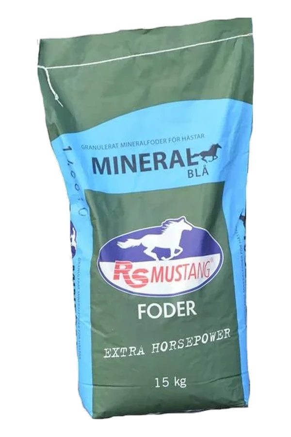 RS Mustang mineral blå 15kg – RS Mustang