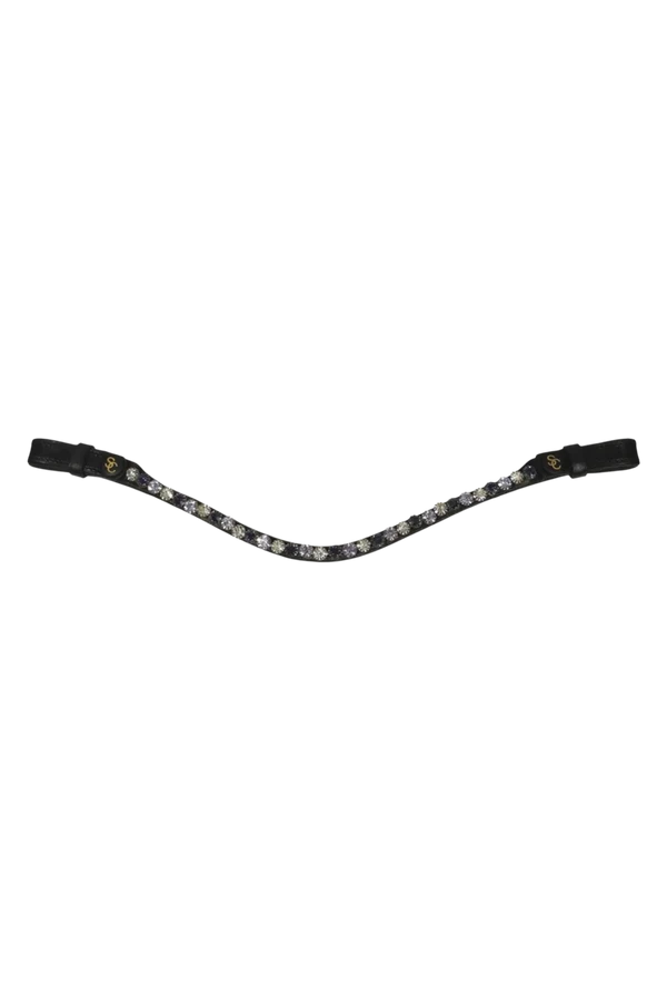 Pannband White/Light Purple/Dark Purple crystals – Santa Cruz of Scandinavia