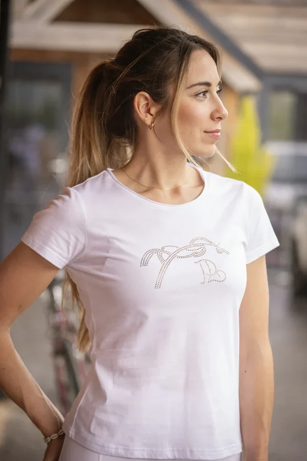 T-shirt Iconic Strass – Pénélope