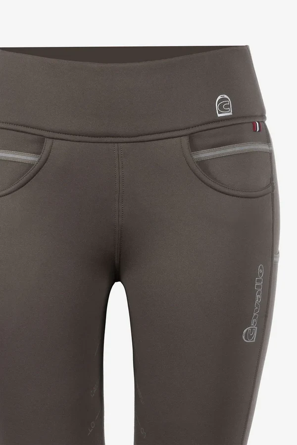 Ridtights CavalLiz Grip RL Winter, valnöt, 34 – Cavallo