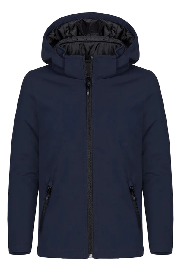 Padded Hoody Softshelljacket Junior – Clique