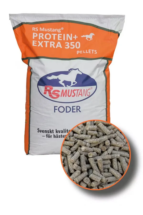 RS Mustang Protein+ Extra 350 Pellets 20 kg – RS Mustang
