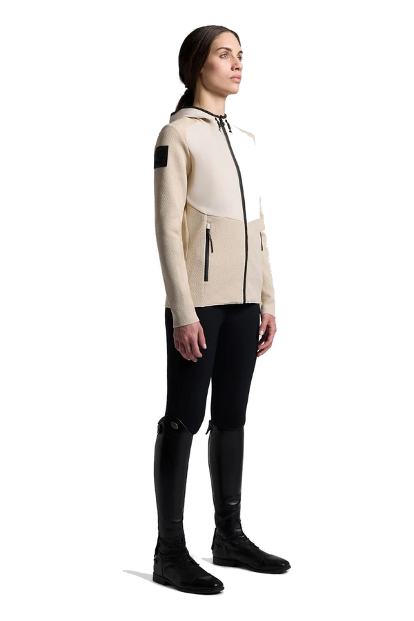 Tech Knit Softshell Jacket, beige – Cavalleria Toscana