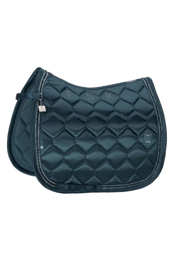 Dressyrschabrak Satin Frills Classic Sports, marin – Eskadron