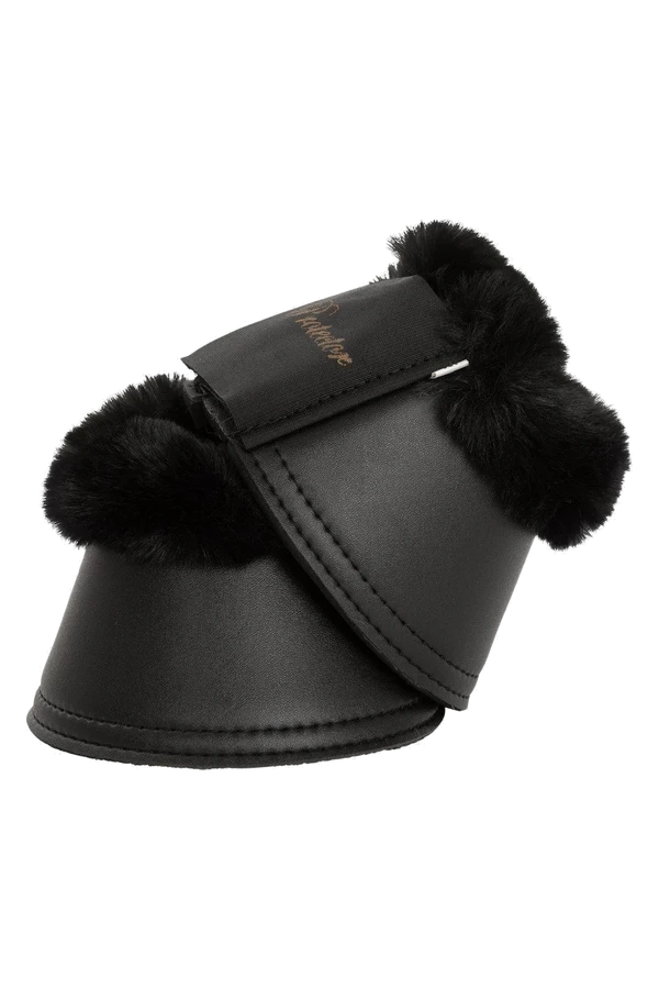 Boots konstläder/neopren Svart med svart päls – Protector