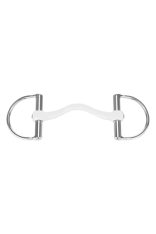 Bett Sprenger Nathe Mullen Mouth D-ringar Soft 75/15 mm – Sprenger