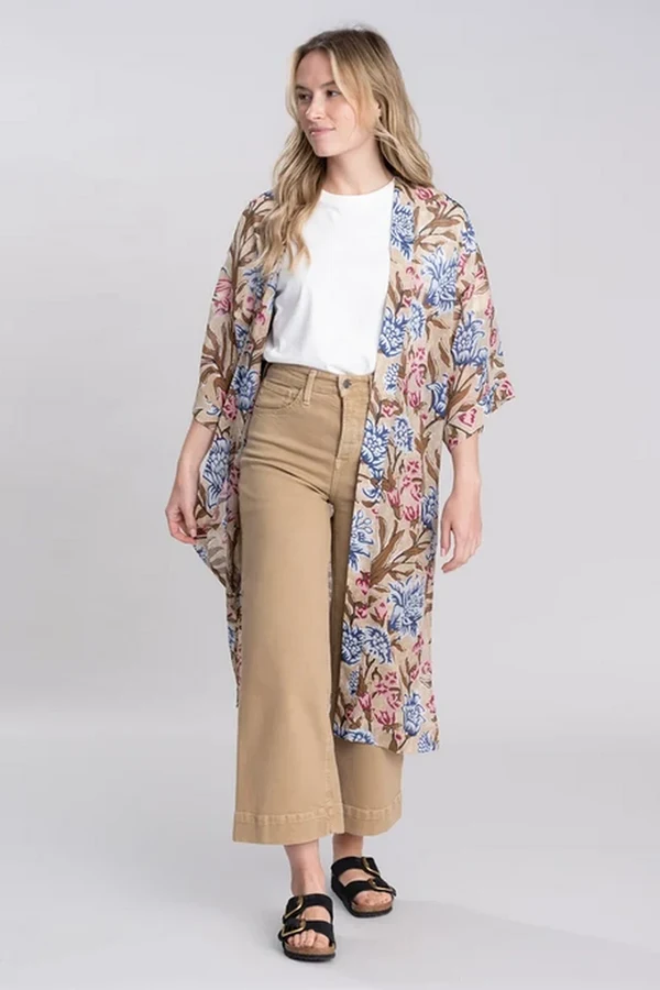 Cardigan Flora Duster Pairie Floral – Ariat